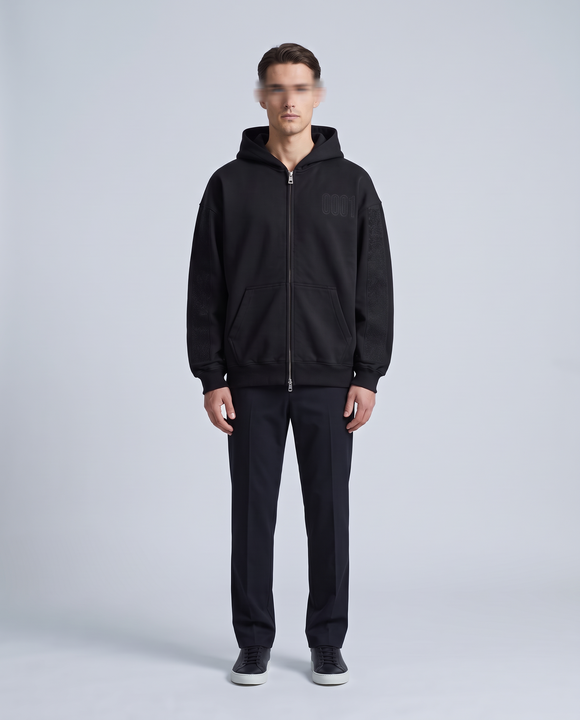 Tonal 0001 Zip Hoodie